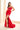 Prom Dresses Long Mermaid Beaded Slit Evening Formal Prom Dress Red