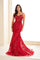 Prom Dresses Glitter Long Metallic Formal Prom Dress Ruby