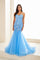 Prom Dresses Long Glitter Lace Formal Prom Dress Bluebell