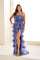 Prom Dresses Long Tiered Ruffle Formal Sequin Prom Dress Dusk