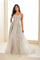 Prom Dresses Long Glitter Lace Formal A Line Prom Dress Silver/Nude