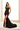 Prom Dresses Long Mermaid Corset Bodice Formal High Slit Prom Dress Black
