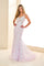 Prom Dresses Long Mermaid Gown Formal Sequin Glitter Prom Dress Lilac