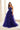 Prom Dresses Beaded Long Prom A Line Formal Evening Dress Indigo