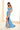 Prom Dresses Sequin Long Slit Gown Formal Mermaid Prom Dress Ocean Blue