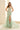 Prom Dresses Long Slit Mermaid Formal Glitter Evening Prom Dress Sage