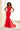 Prom Dresses Glitter Lace Long Mermaid Prom Formal Evening Dress  Red