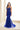 Prom Dresses Glitter Lace Long Mermaid Prom Formal Evening Dress  Royal Blue