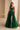 Prom Dresses A Line Long Slit Formal Prom Evening Dress Emerald