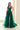 Prom Dresses A Line Long Formal Slit Prom Evening Dress Emerald