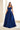 Prom Dresses Formal Long Ball Gown Corset Prom Dress Navy Blue