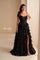 Prom Dresses Long A Line Formal Sequin Prom Dress Black