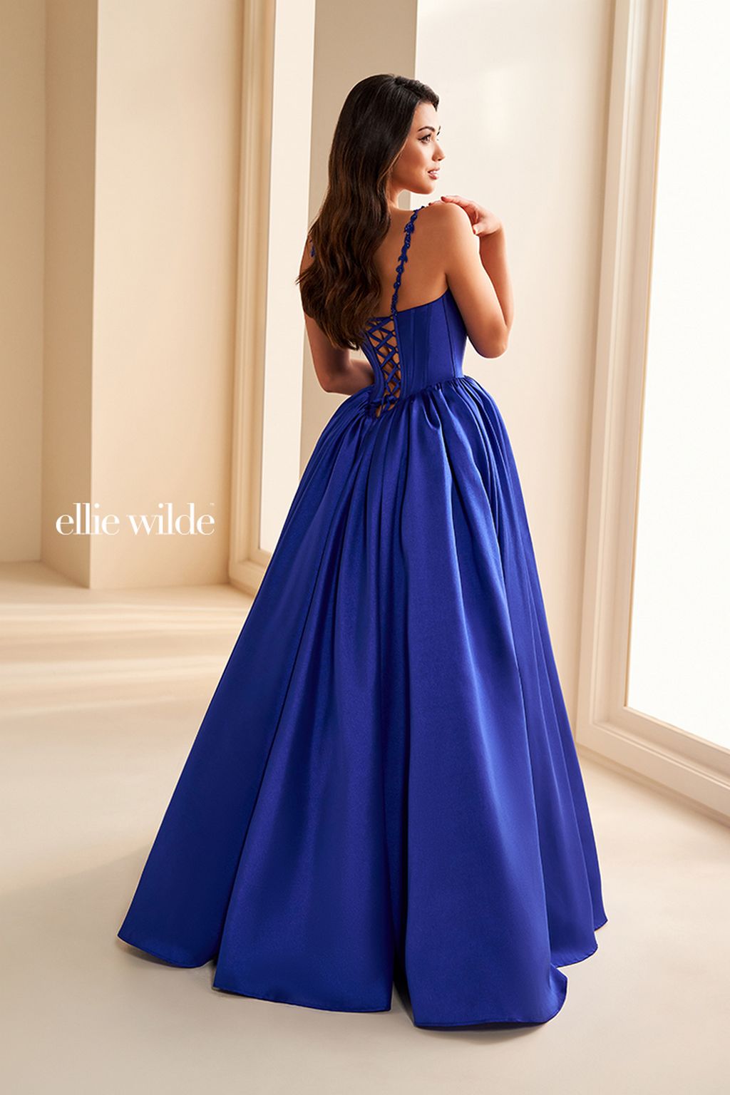 Ellie Wilde EW36221 Long Formal Ball Gown Evening Prom Dress