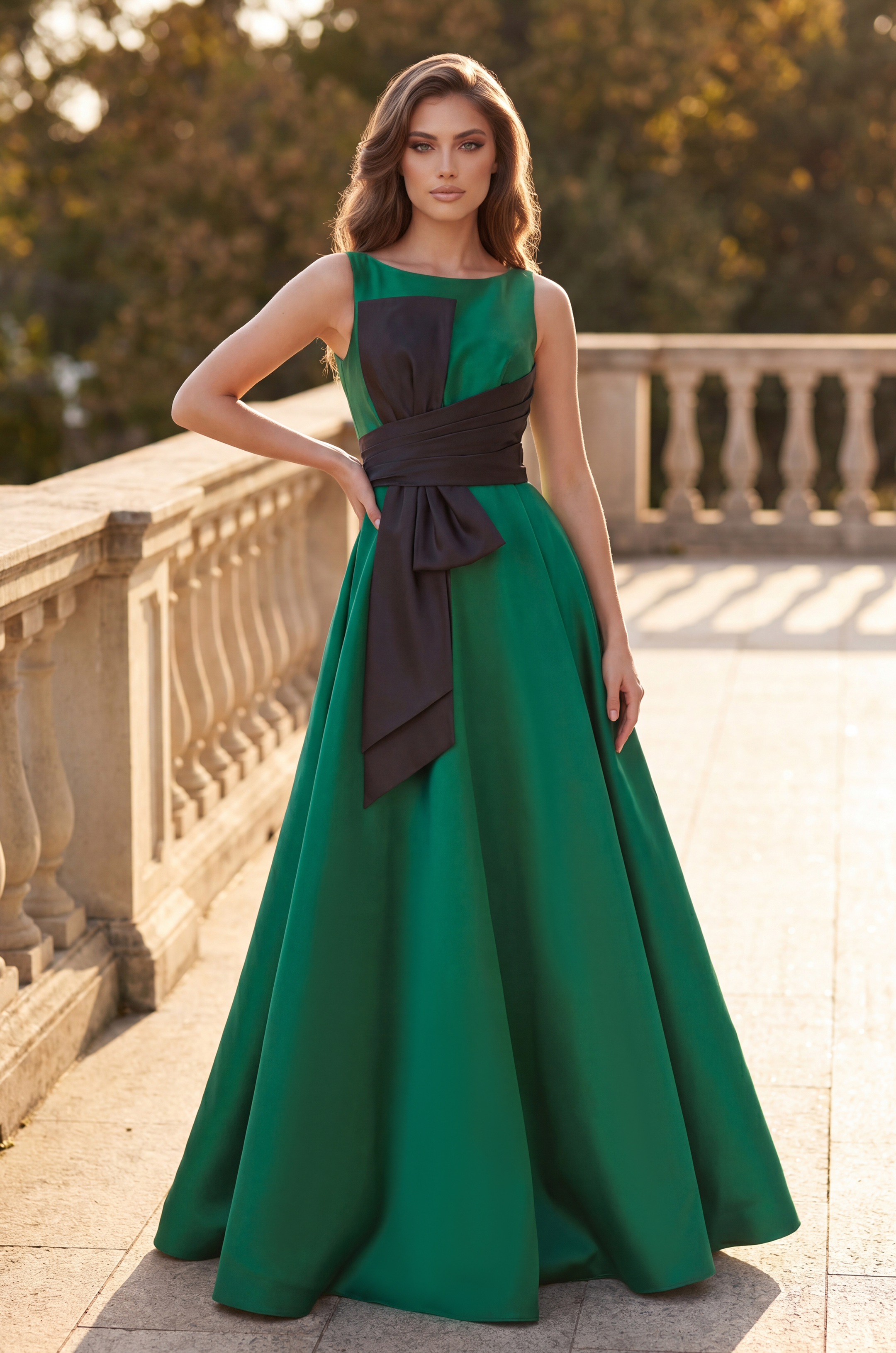 The Dress Outlet Formal Ball Gown - Sleeveless Bateau Neckline - Eggplant - Size 10 The Dress Outlet Formal Ball Gown - Sleeveless Bateau Neckline - Eggplant - Size 10