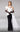 Formal Dresses F02810 Beaded Peplum Long Formal Pleated Dress Black