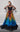 Formal Dresses Long Sleeve Formal Printed A Line Evening Dress Black