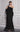 Formal Dresses Formal Long Mermaid Oversized Rosette Evening Dress Black