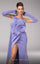 Formal Dresses Formal Long Mermaid Oversized Rosette Evening Dress Lilac