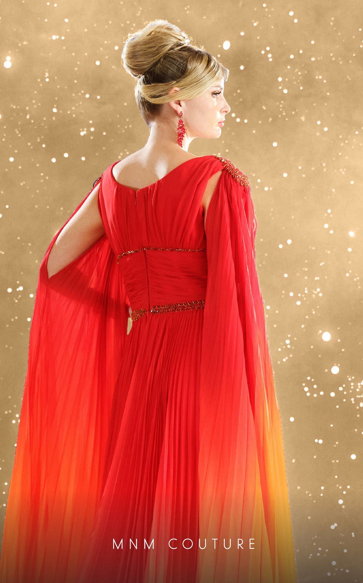 Mother of the Bride Dresses Long Formal Fitted Mother of the Bride Dress Red