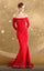 Formal Dresses Long Mermaid Beaded Formal Evening Dress Red