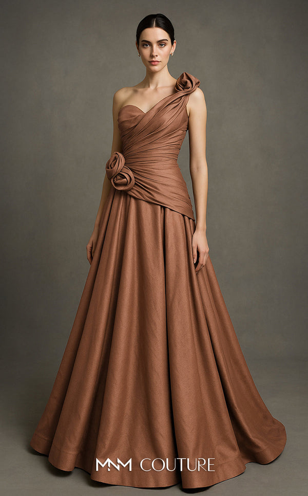MNM Couture F02923 A Line Long Formal Evening Dress