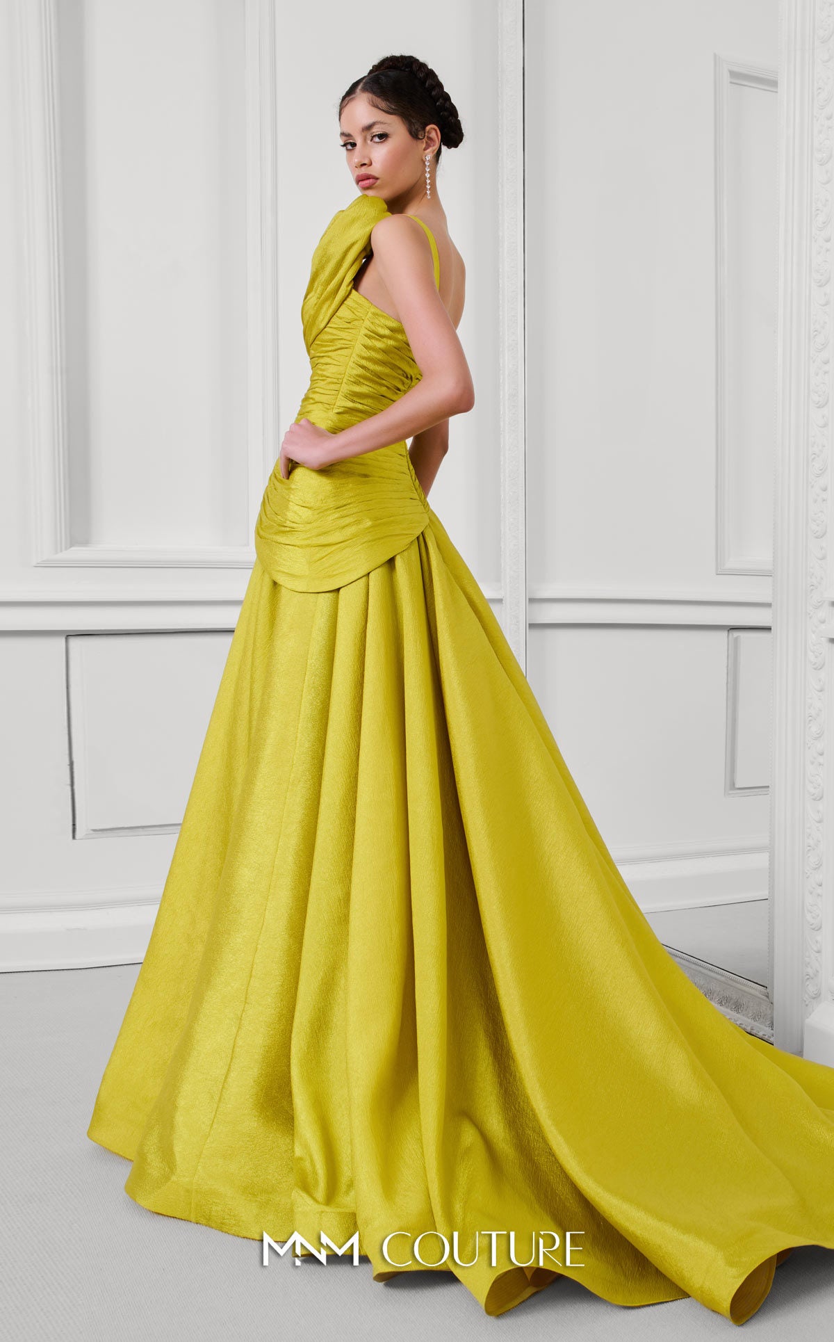 Formal Dresses A Line Floral Formal Long Prom Dress Olive