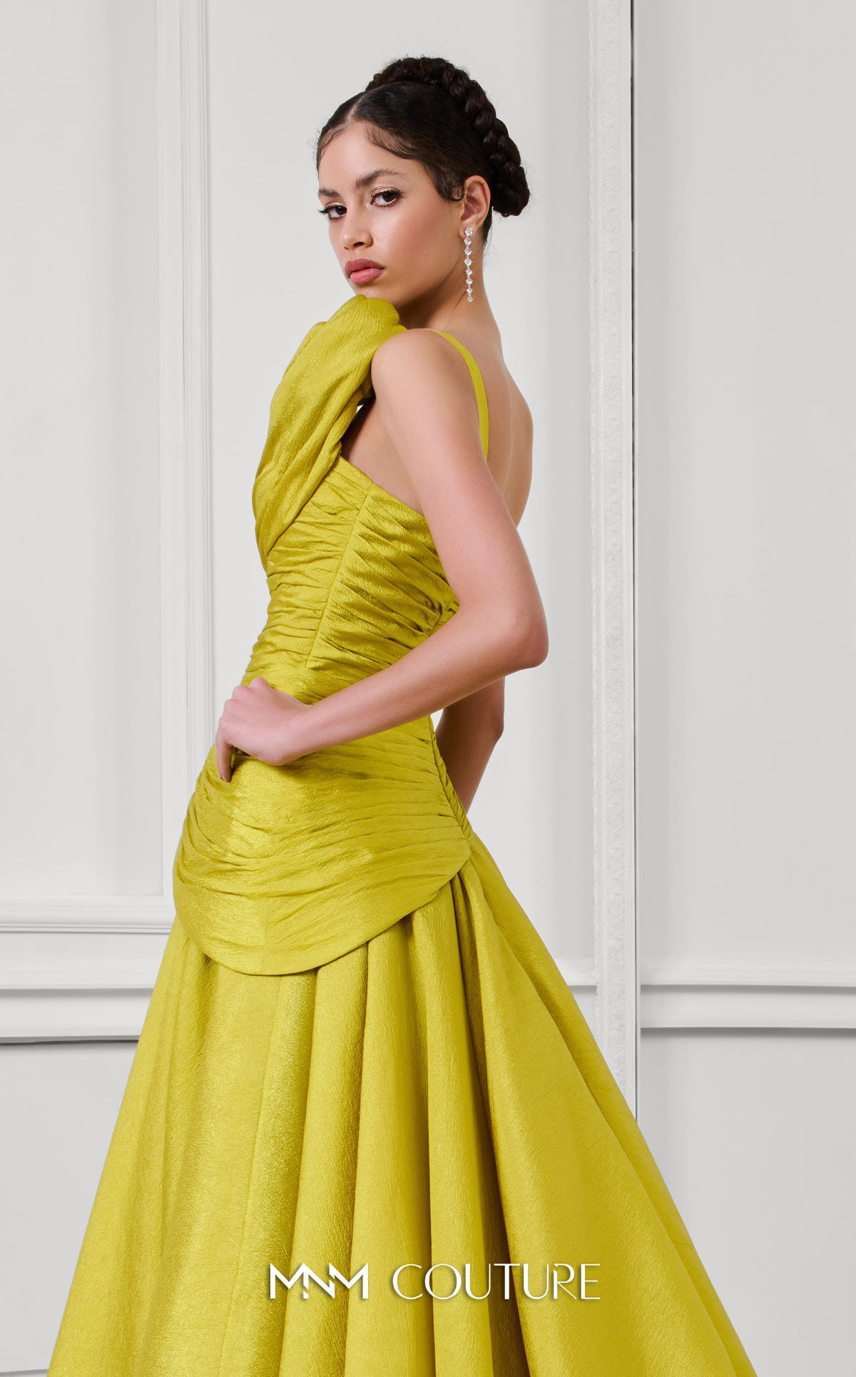 Formal Dresses A Line Floral Formal Long Prom Dress Olive