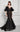 Prom Dresses Mermaid Long Prom Formal Ruffle Dress Black