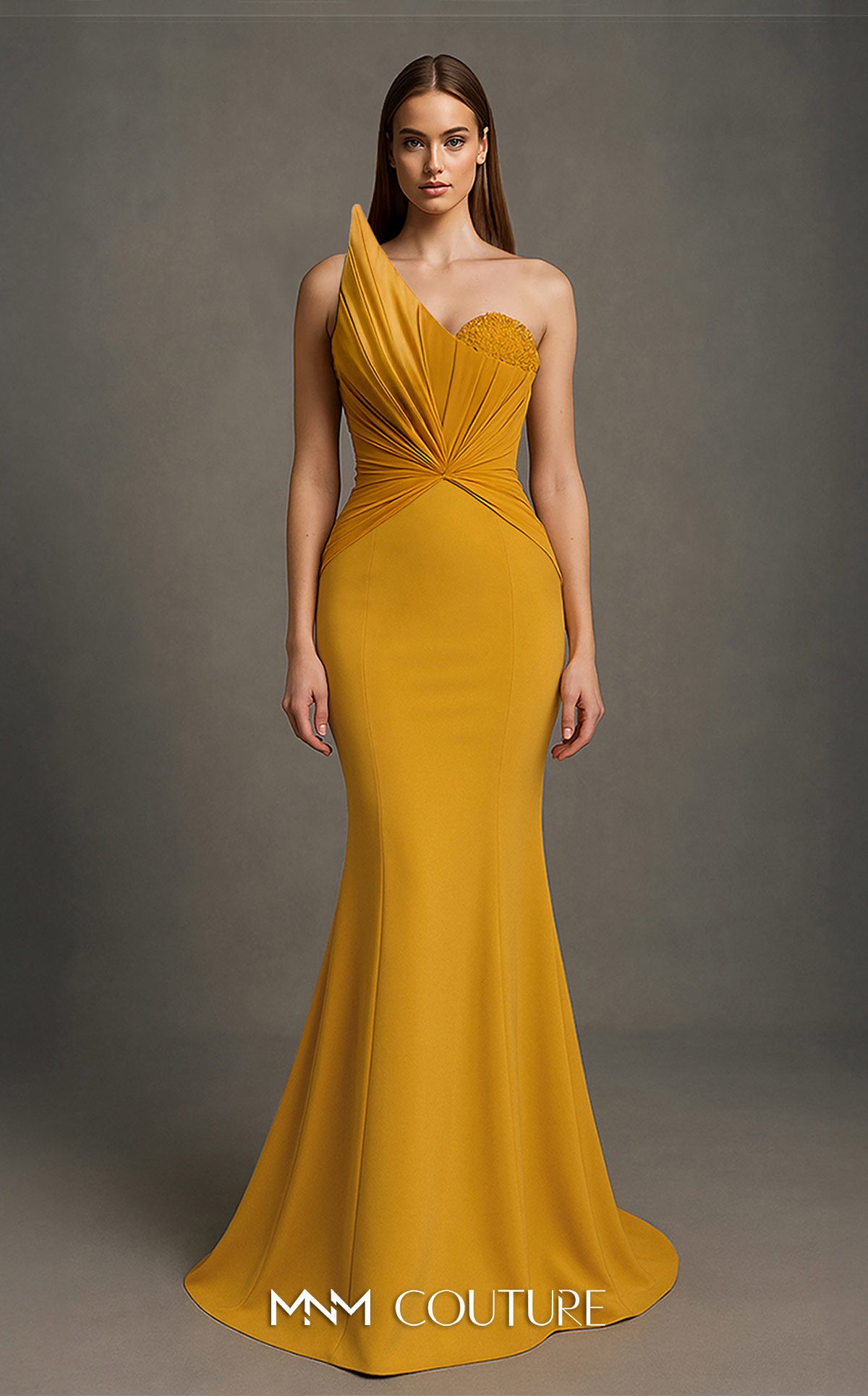 Evening Gown Fitted Mustard Dress Fitted Satin Long Sleeves Open Back Mustard Evening Gown AC381 16 Evening Gown Fitted Mustard Dress Fitted Satin Long Sleeves Open Back Mustard Evening Gown AC381 16