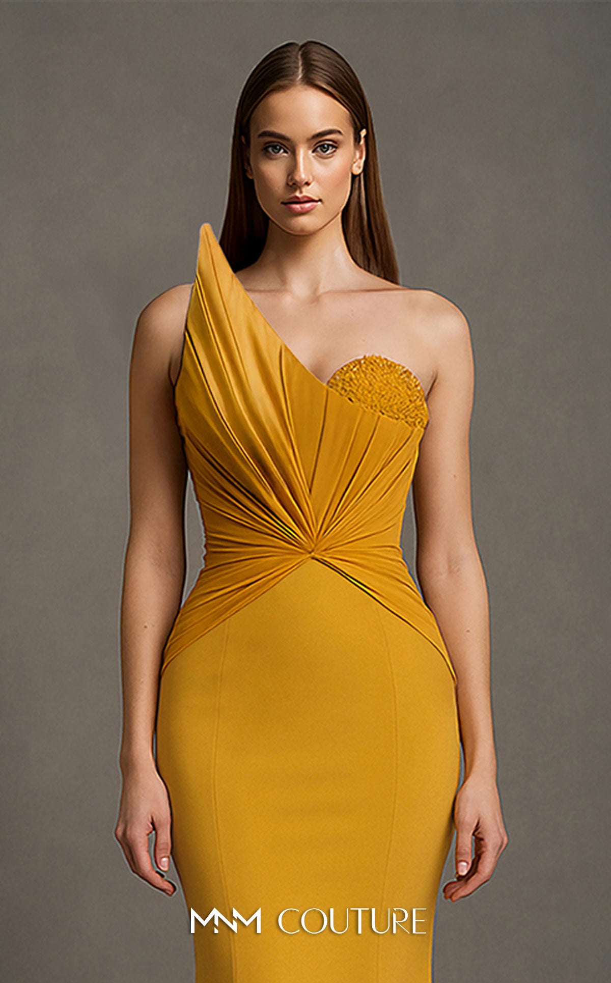 green emerald velvet dress MARMALADE Retro Style Mustard Yellow Dress with Pleat – Marmalade-shop main image 0
