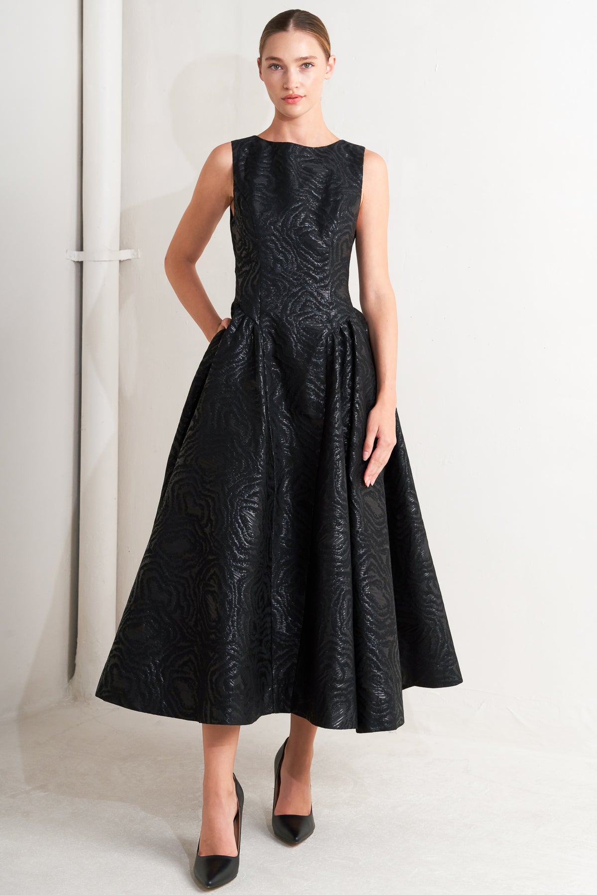 Cocktail Dresses Cocktail Short A Line Tea Length Dress Flying Tomato FD1328 Black