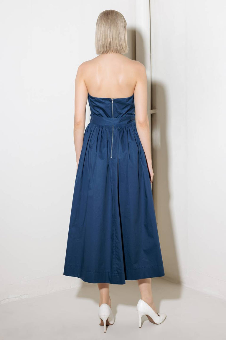 Cocktail Dresses Short A Line Midi Cocktail Evening Dress Flying Tomato FD1524 Navy