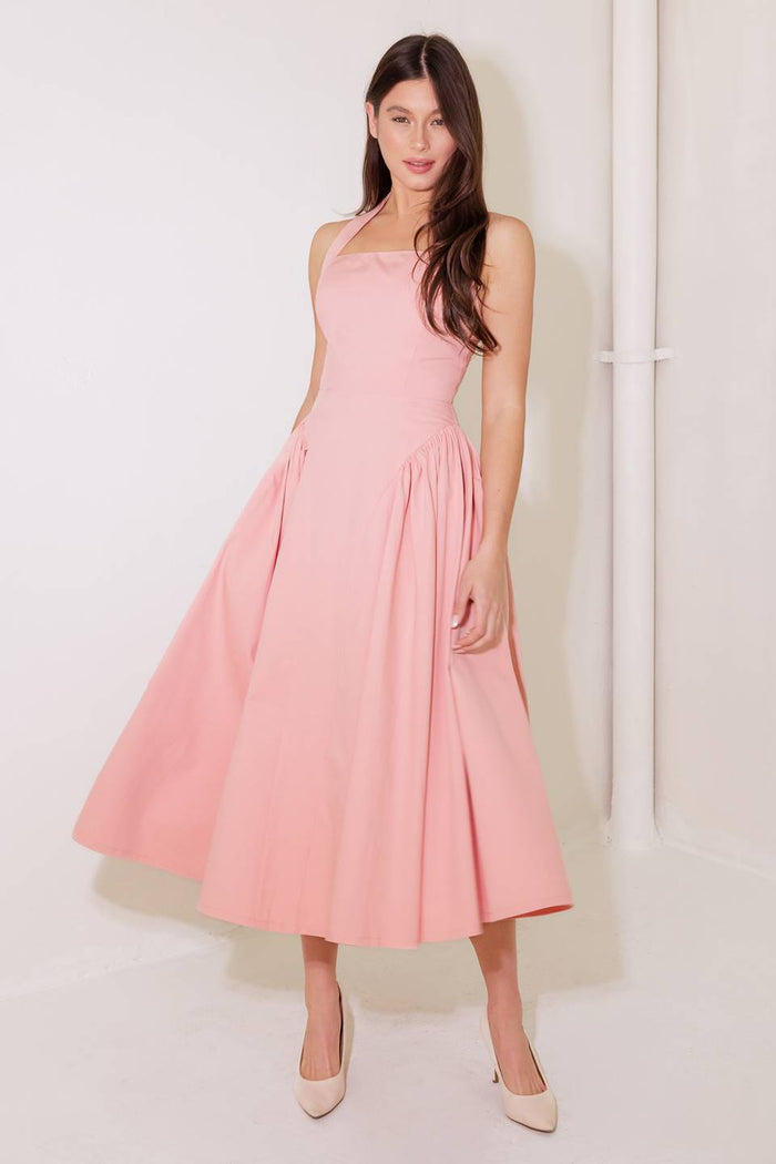 Cocktail Dresses Short Midi Cocktail Dress Flying Tomato FD1566 Soft Pink
