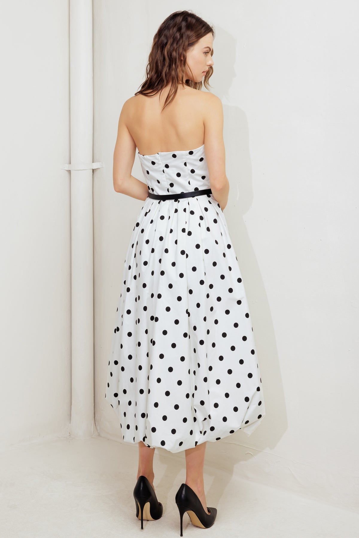 Cocktail Dresses Tea Length A Line Short Print Cocktail Dress Flying Tomato FD1573 White