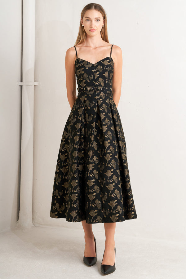 A Line Short Pleated Tea Length Print Cocktail Dress Flying Tomato FD1730