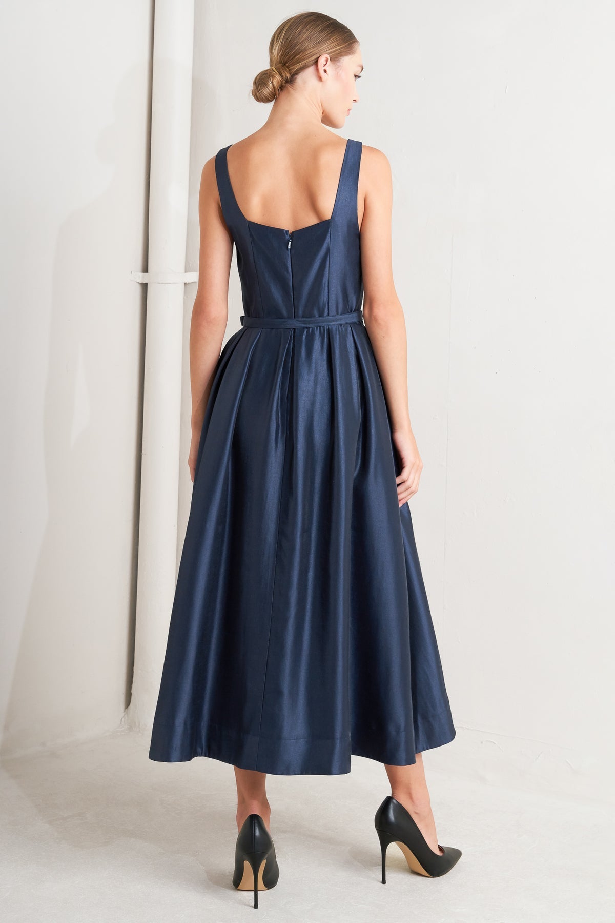 Cocktail Dresses Tea Length Cocktail Short A Line Dress Flying Tomato FD1831 Navy