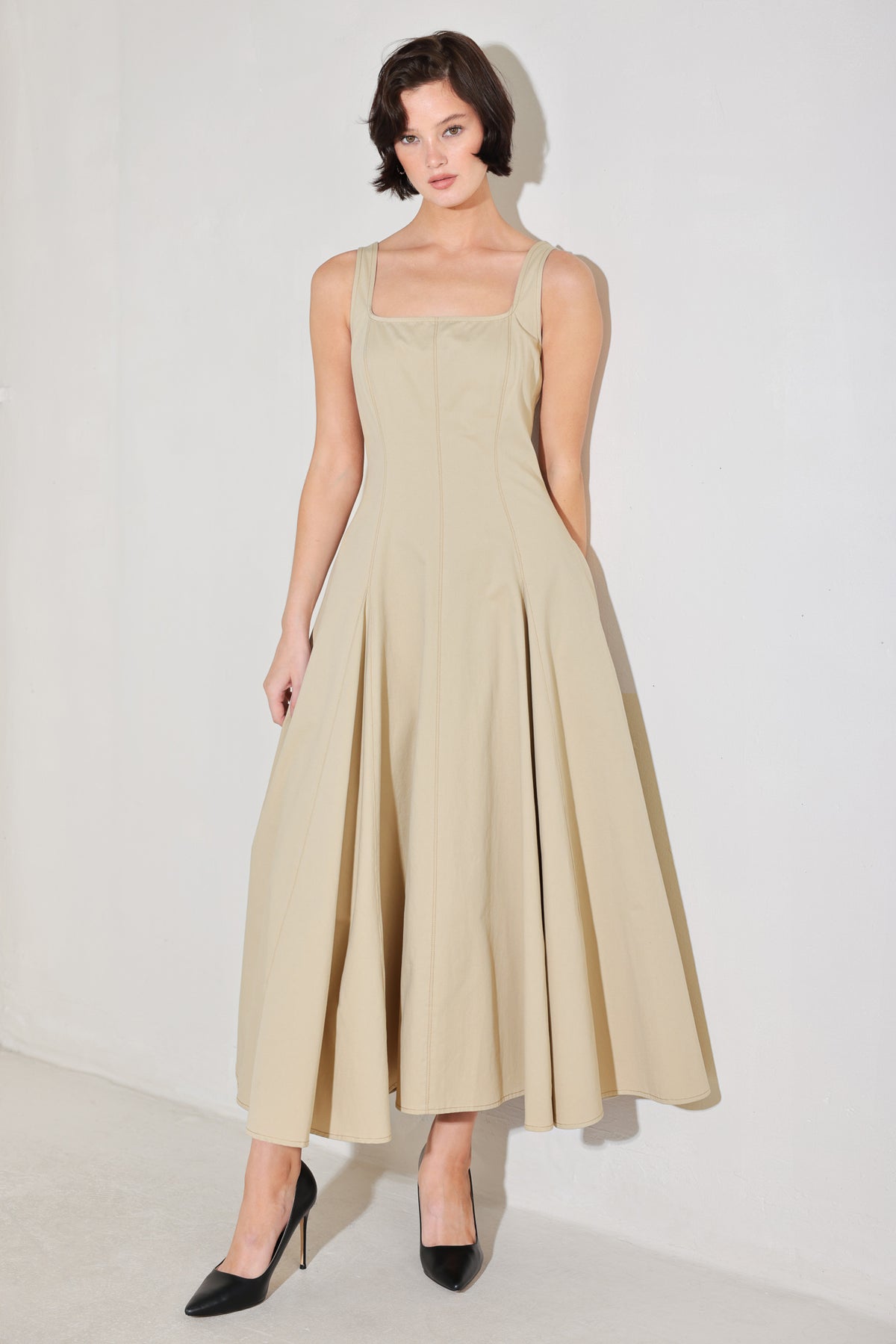Short A Line Tea Length Cocktail Dress Flying Tomato FD1857
