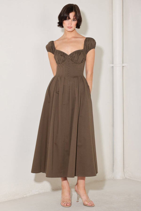 Short Fitted Midi Cocktail Dress Flying Tomato FD1902