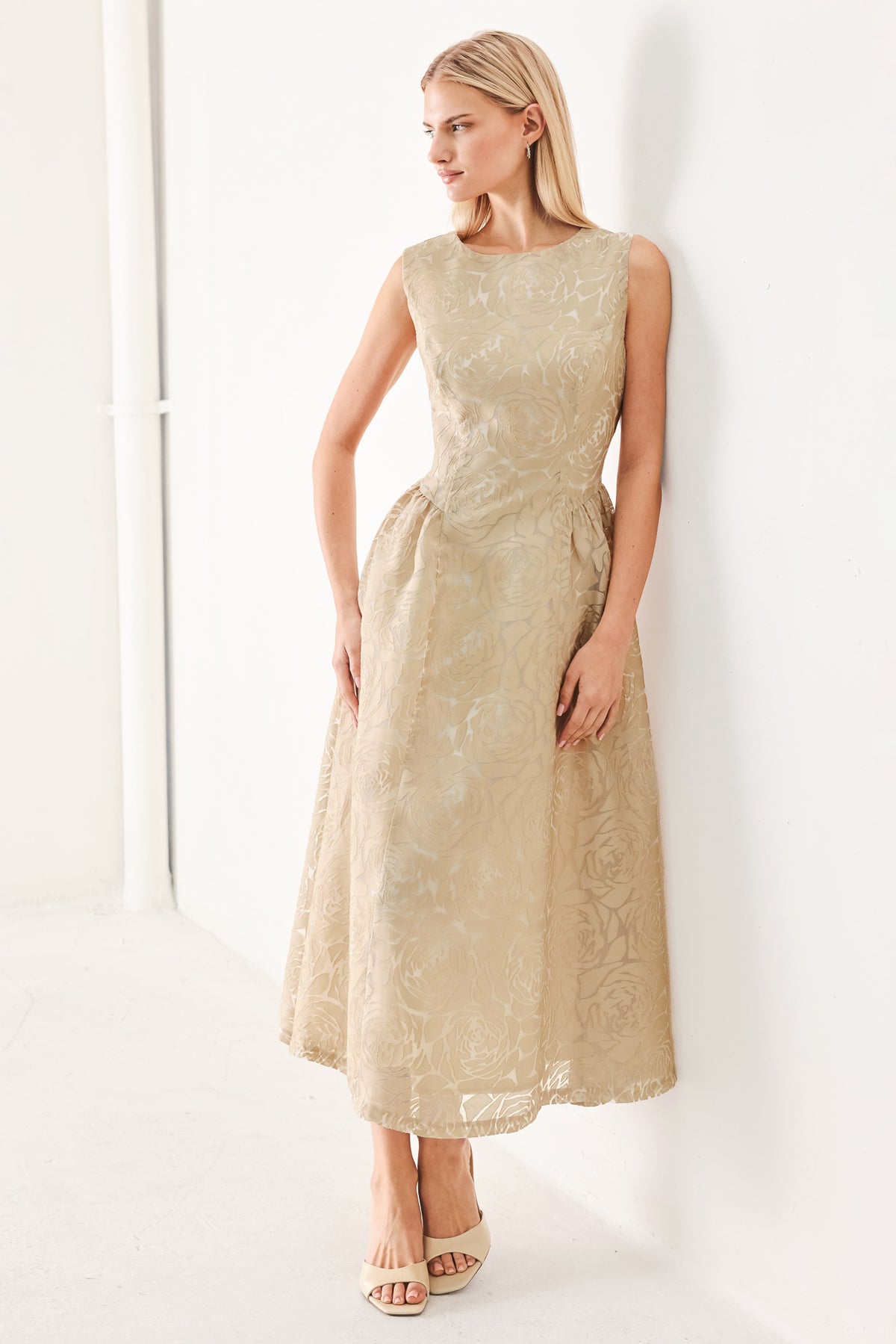Jewel Tea-Length Lace Formal A-Line Flying Tomato FD2203
