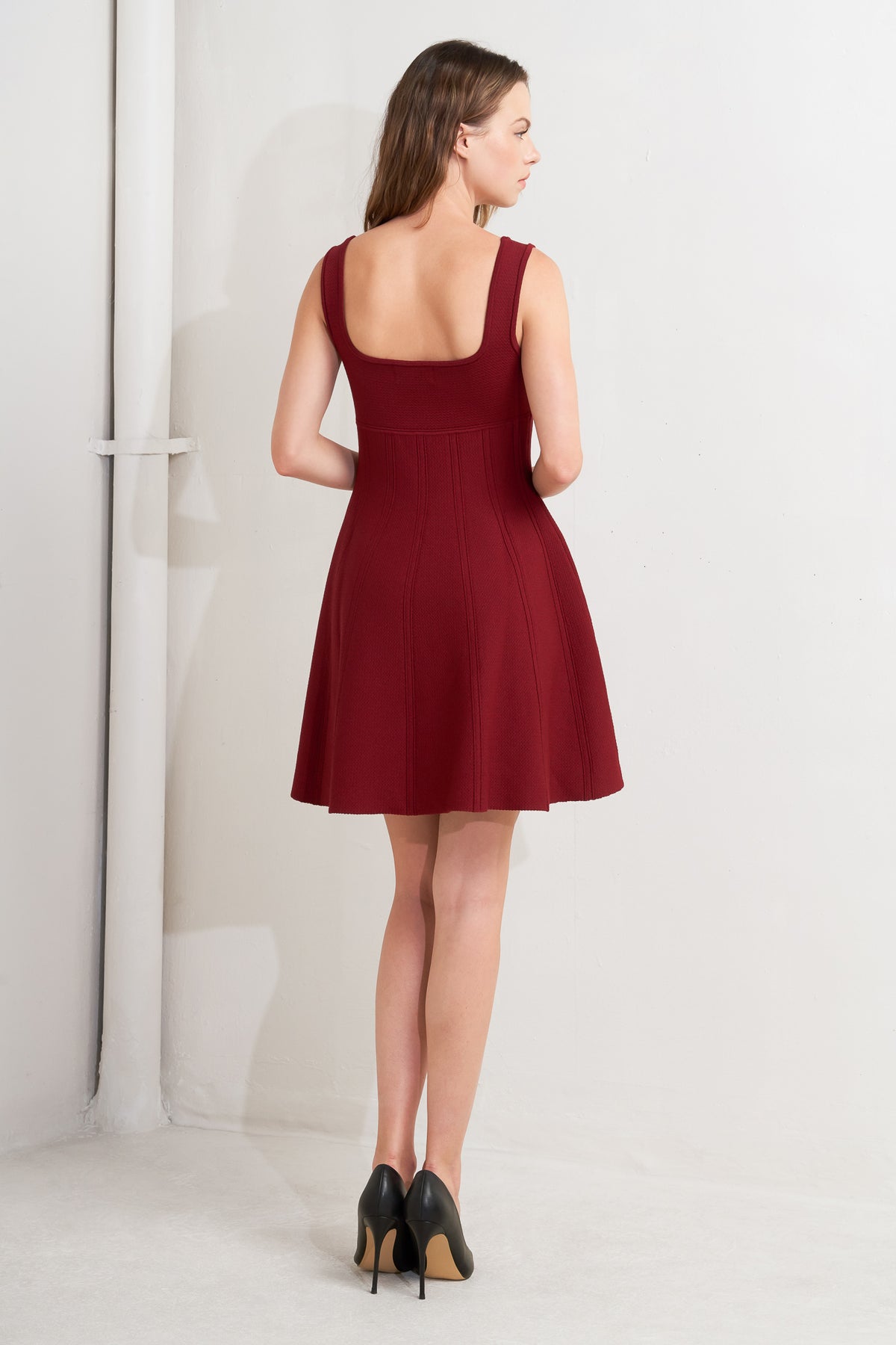 Cocktail Dresses Short A Line Mini Cocktail Dress Flying Tomato FSW1319 Burgundy