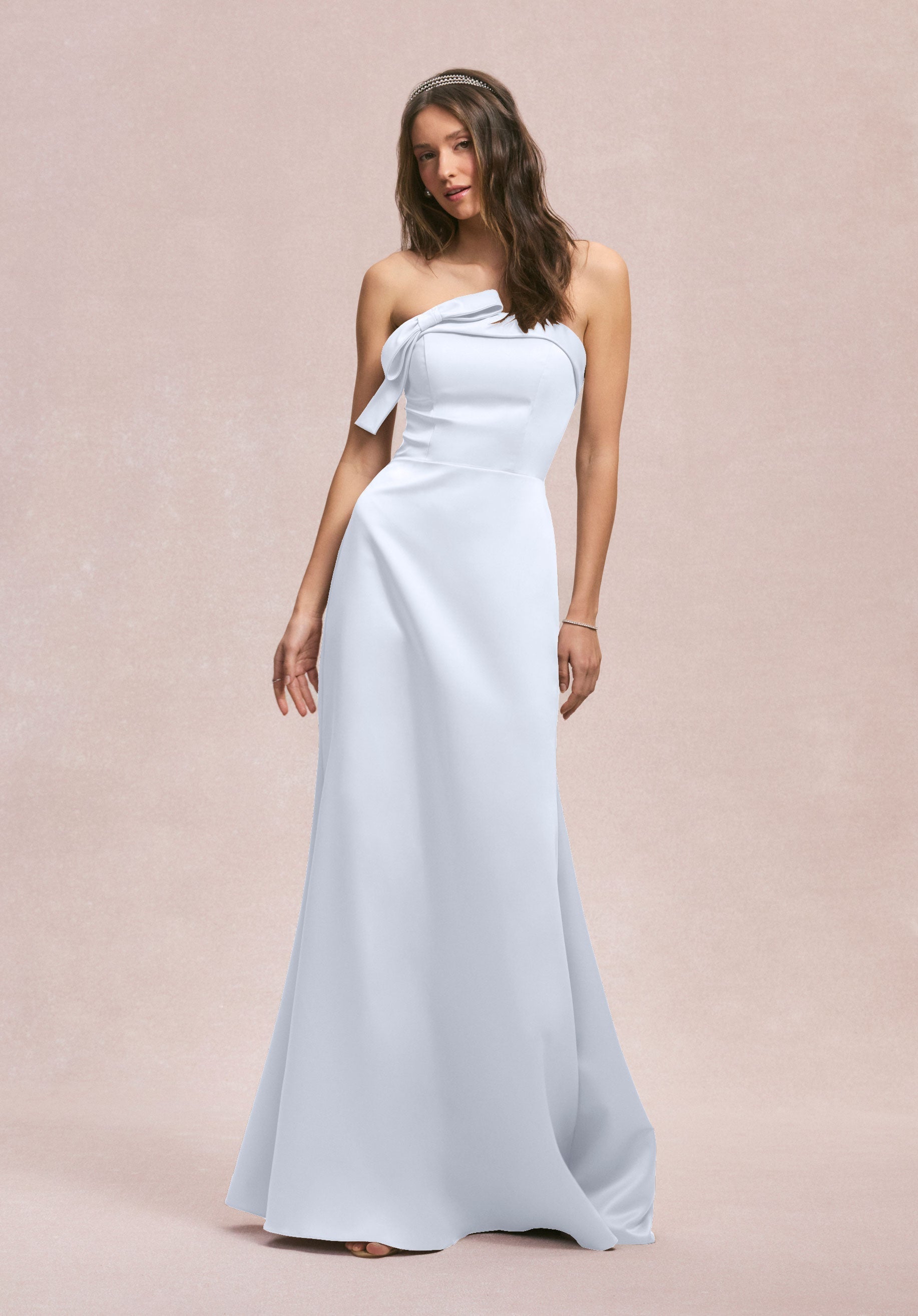 Formal Dresses Long Formal Evening Dress Fog-Satin-31246-Fitted