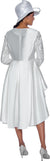 Plus Size Dresses Plus Size Mother of the Bride Long Sleeve Dress White