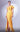 Formal Dresses Pleated Formal Long Mermaid Fit Evening prom Dress Yellow