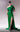 Formal Dresses Long Evening Pleated Slit Formal Dress  Green