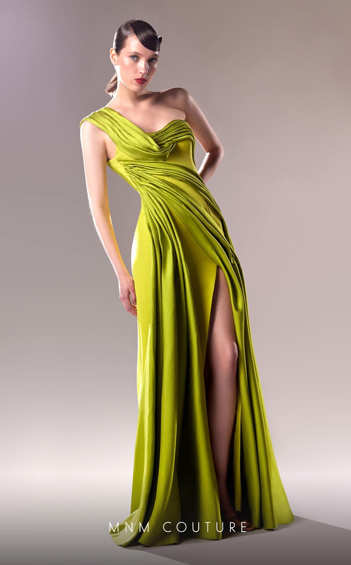 Formal Dresses Long Formal Mermaid Evening Slit Dress Pistache