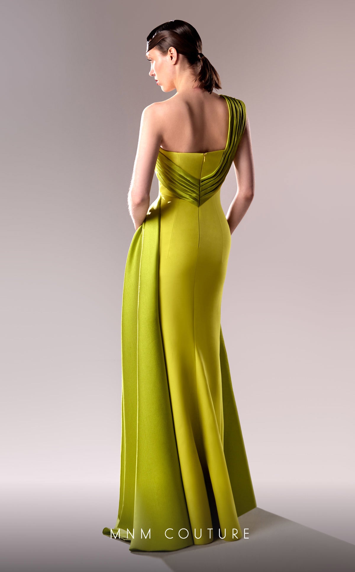MNM Couture G1606 Long Formal Mermaid Evening Slit Dress