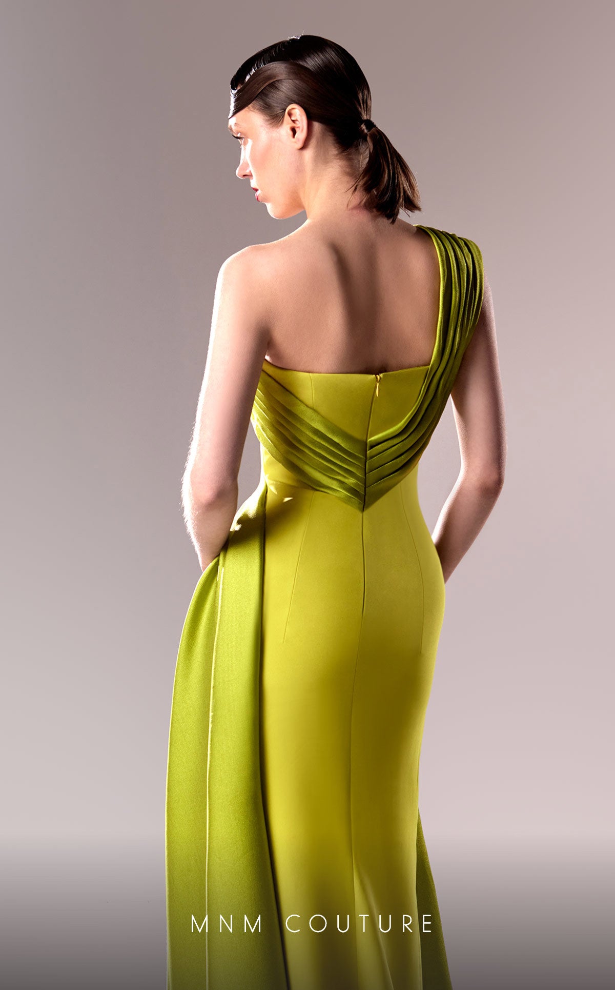 MNM Couture G1606 Long Formal Mermaid Evening Slit Dress