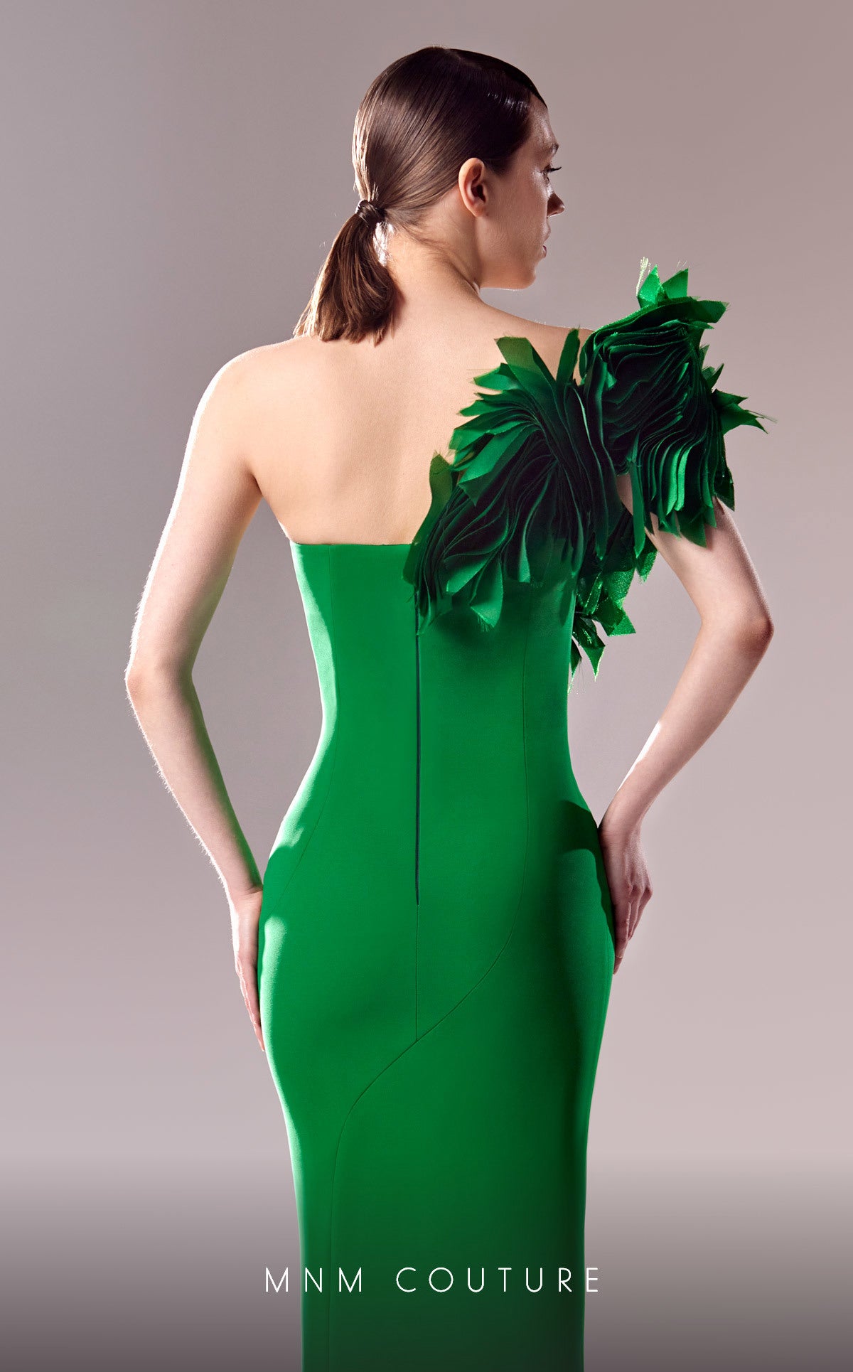 MNM Couture G1616 Long Formal Fitted Evening Dress