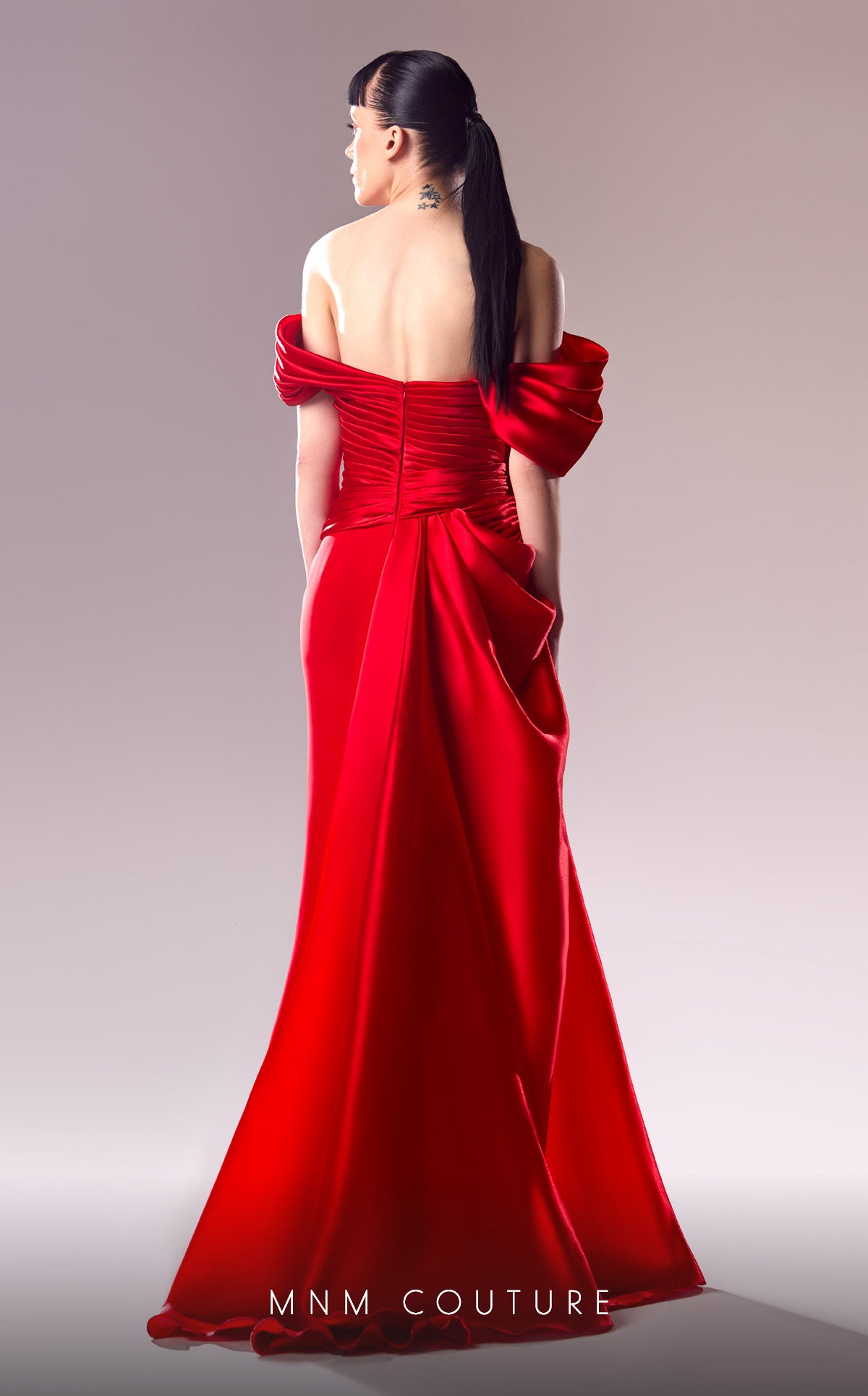 MNM Couture G1624 Prom Long Formal Fitted Slit Evening Dress