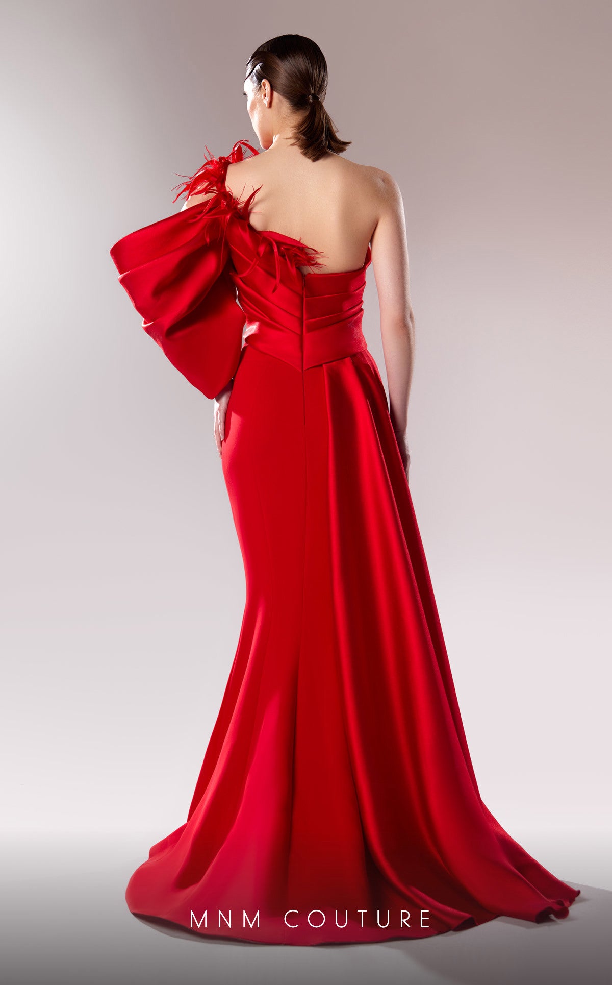 MNM Couture G1629 Long Mermaid Fit Formal Evening Prom Dress